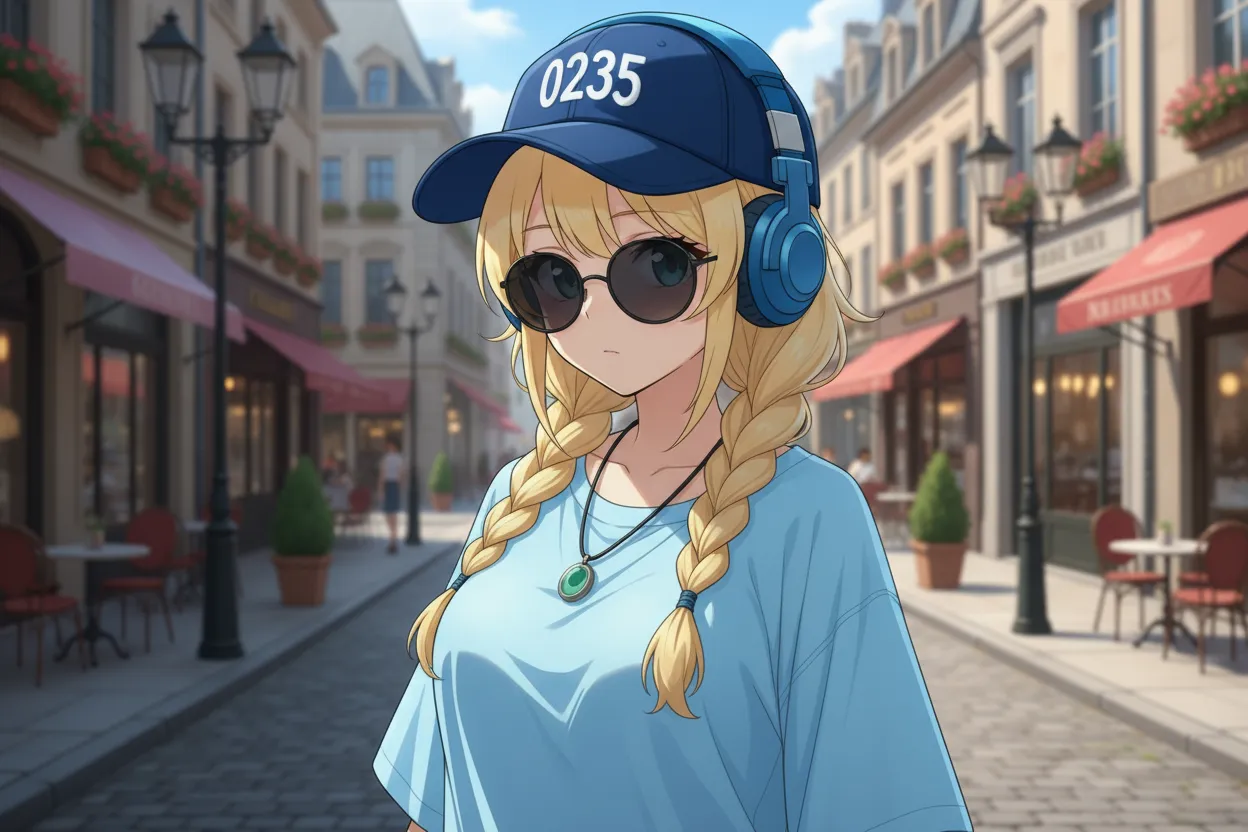 花音・クレア・トンプソンのキャラクタービジュアル