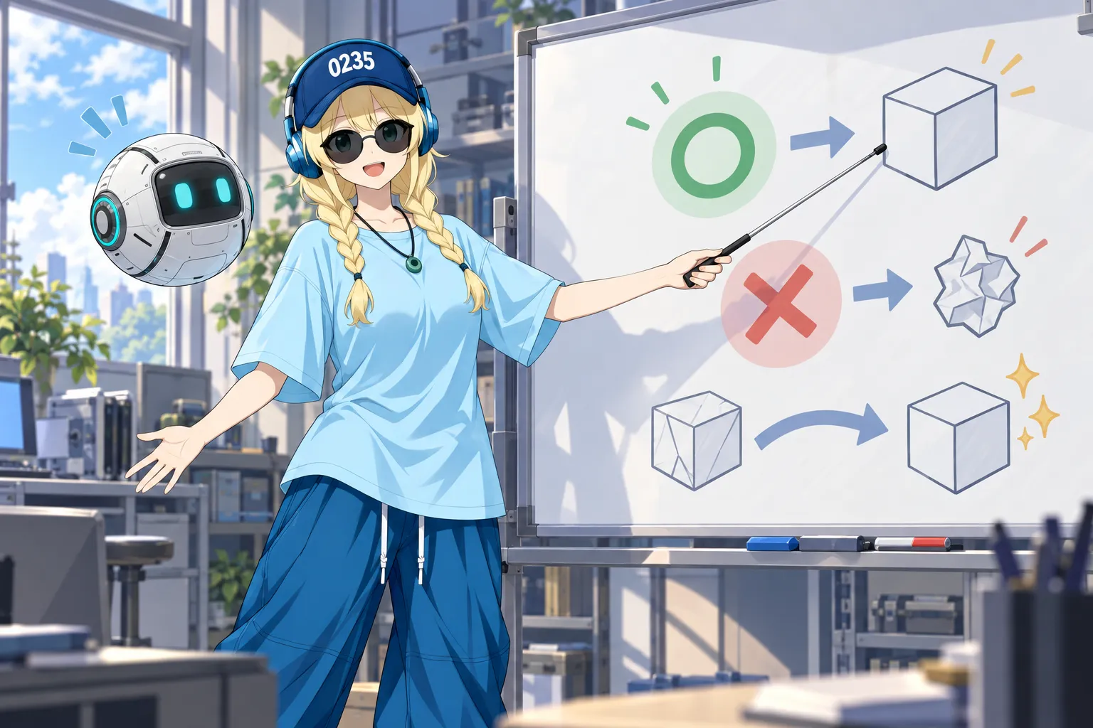 花音のキャラクター設定画