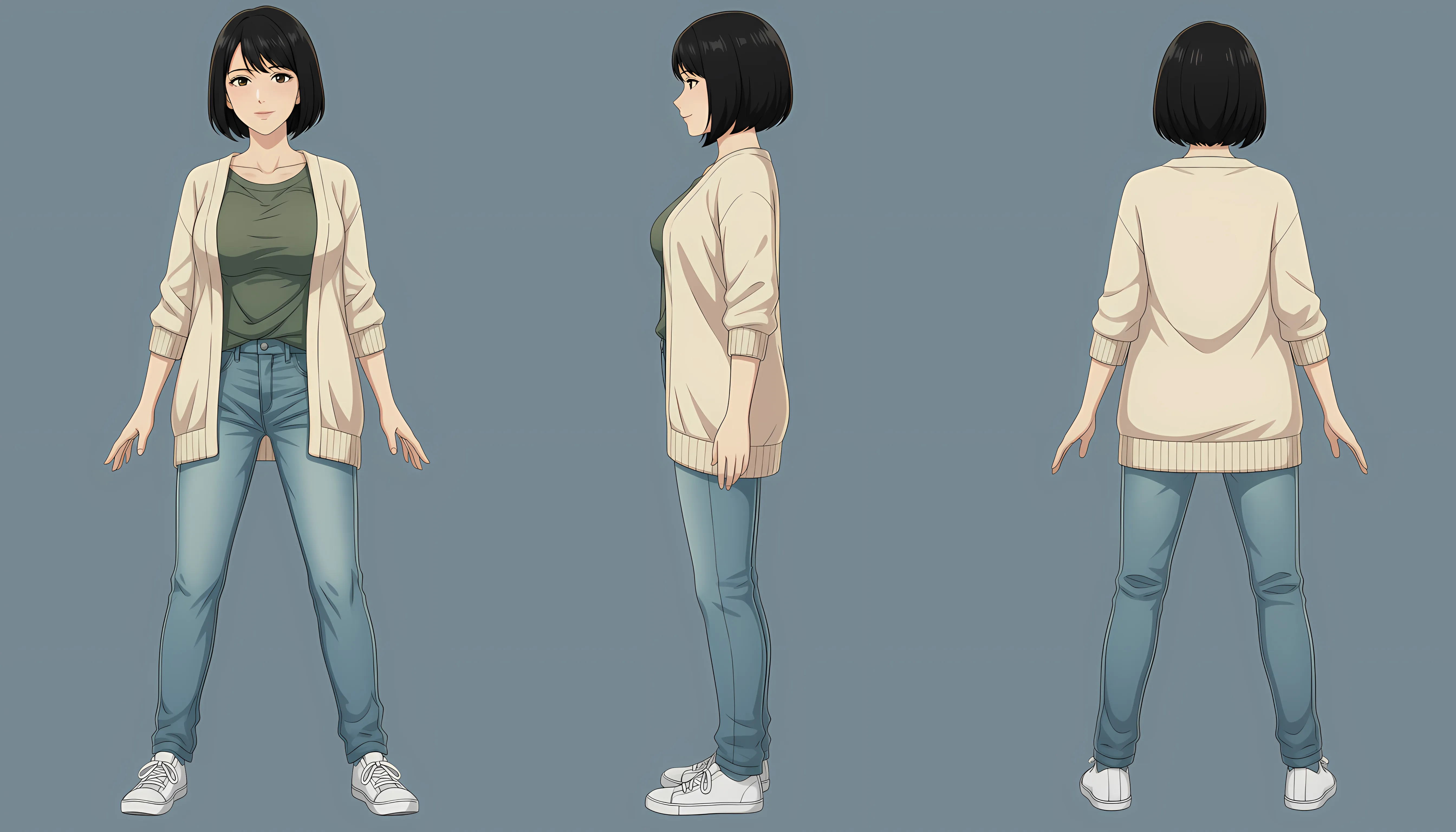 美咲・トンプソン AI学習用素材